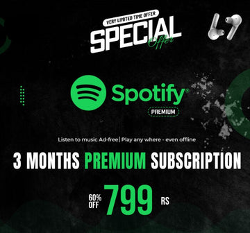 SPOTIFY 3 MONTHS PREMIUM